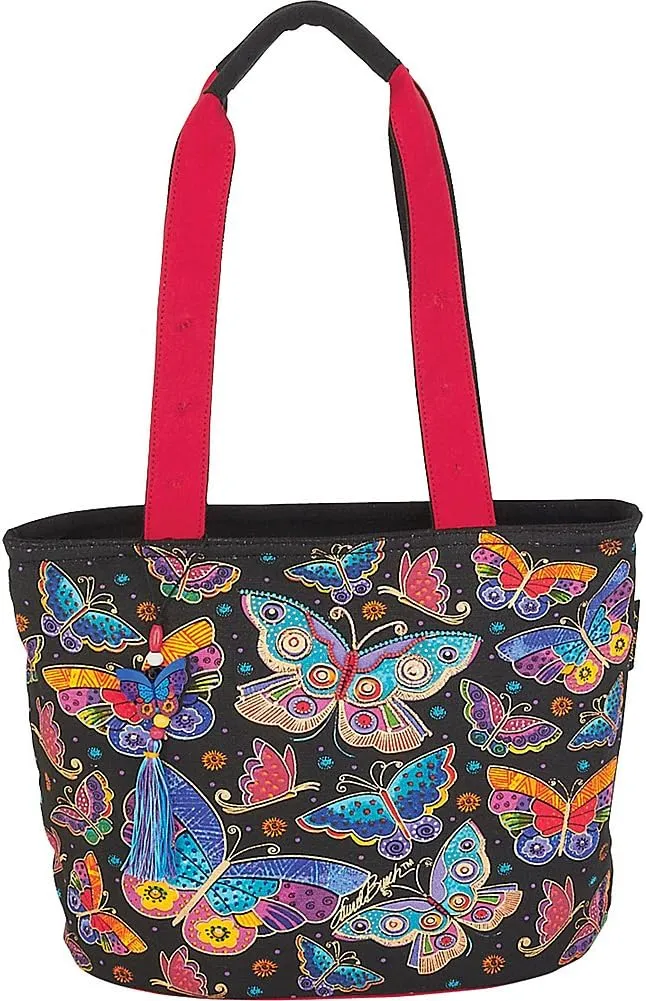 Laurel Burch Butterflies Medium Tote (Multi)