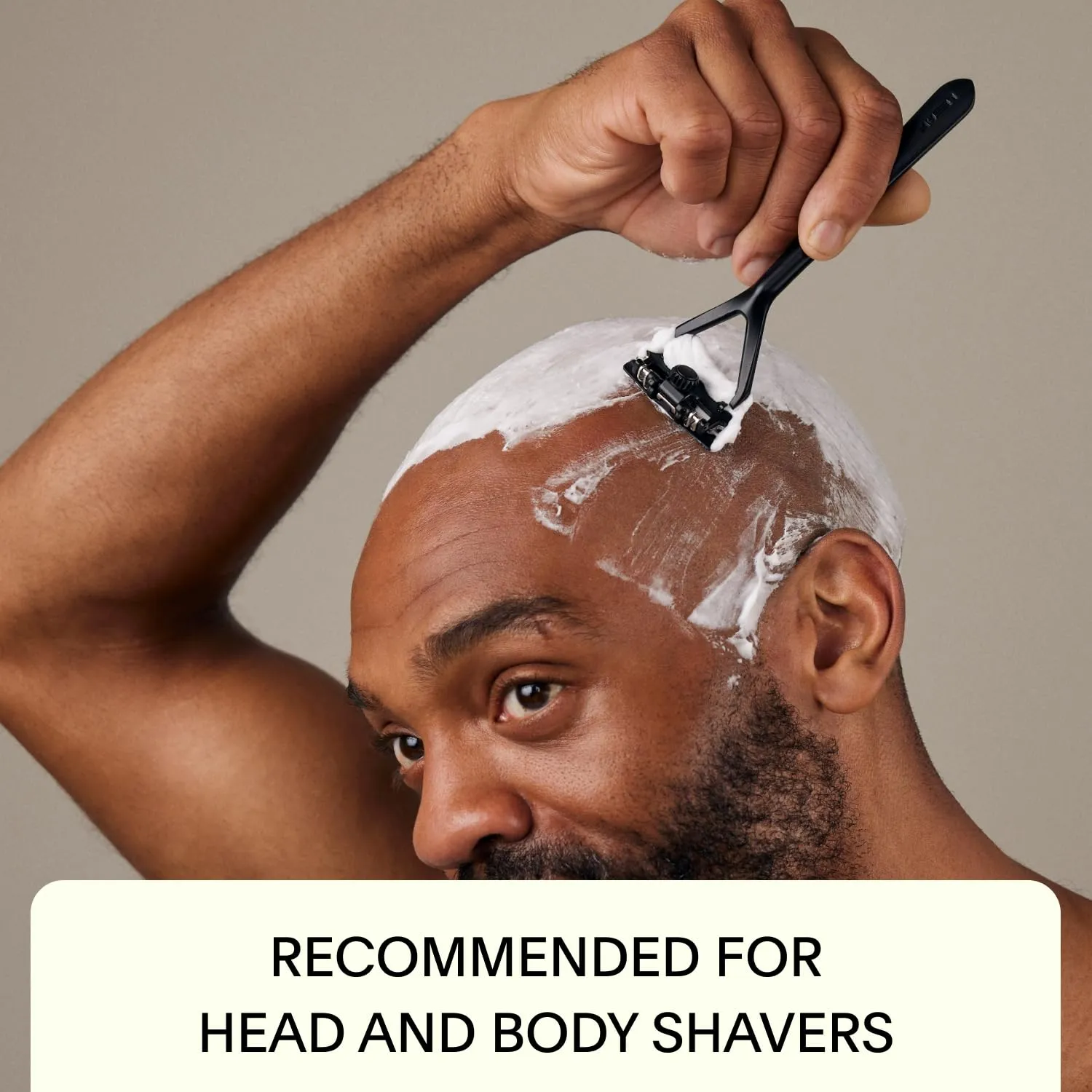Leaf Shave | Leaf Razor, Chrome - All-Metal, Eco-Friendly Shaver for Women & Men; Includes 10 Stainless Steel Single-Edge Blades; Recommended for Head Shaving and Leg Shaving