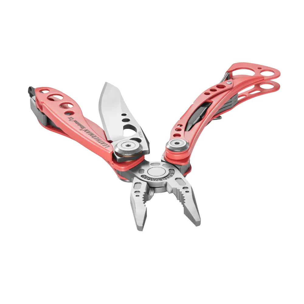 Leatherman 7 Tool Skeletool CX Lightweight Multi-Tool with Knife Blade Guava