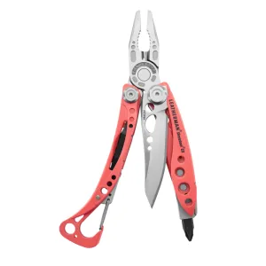 Leatherman 7 Tool Skeletool CX Lightweight Multi-Tool with Knife Blade Guava