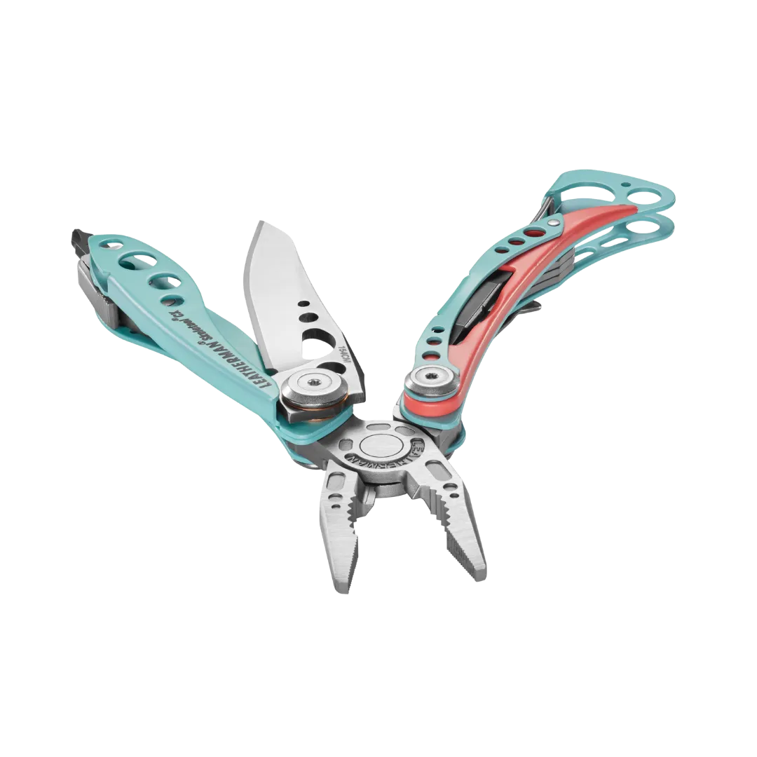 Leatherman 7 Tool Skeletool CX Lightweight Multi-Tool with Knife Blade Paradise