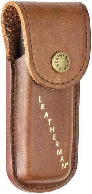 LEATHERMAN, Heritage Leather Snap Sheath for Multi-Tools, Brown, Large
