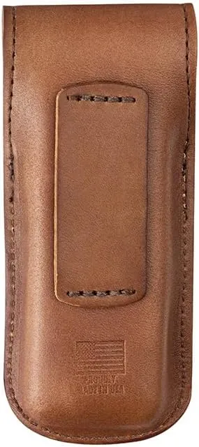 LEATHERMAN, Heritage Leather Snap Sheath for Multi-Tools, Brown, Large