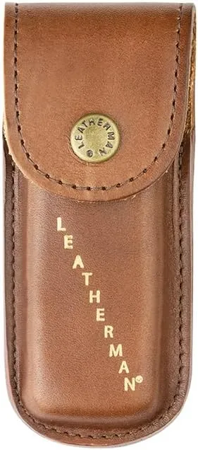 LEATHERMAN, Heritage Leather Snap Sheath for Multi-Tools, Brown, Large