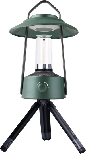LED Camping Lantern, Dimmable with Dual Color Temperature 1600K-5000K, Metal Construction, Portable with Tripod Stand