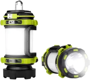 LED Camping Lantern, Waterproof Tent Light, Perfect Lantern Waterproof Tent LightHiking, Home and More， Portable Flashlight for Power Outages, Emergency, Hurricane, Hiking