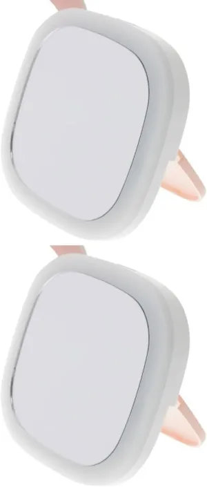 LED Portable Makeup Mirror Compact Handheld LED Mirror for Travel USB Rechargeable Lightweight and Design for Daily Makeup Use and