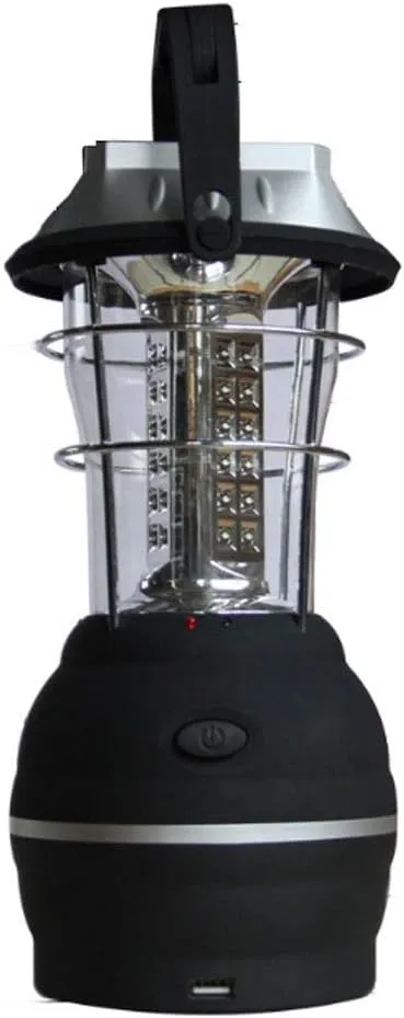 LED Solar Lantern, Outdoor Camping Light, Tent Light, Camping Light, Super Bright Rechargeable Emergency Light, USB Rechargeable, can be Charged by Hand
