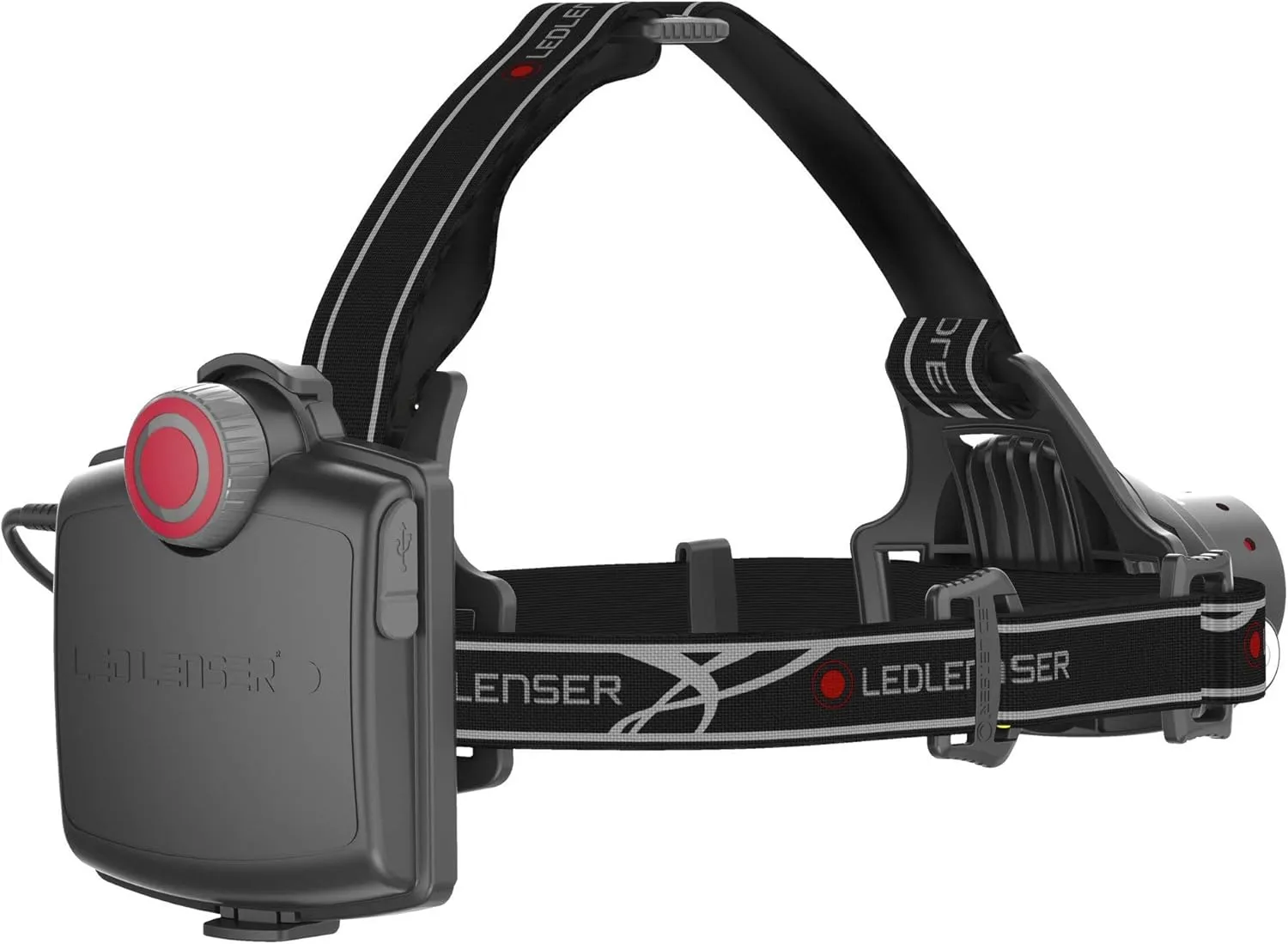 Ledlenser H14R.2 - Rechargeable Outdoor LED Head Torch, Super Bright 1000 Lumens Headlamp, Water Resistant (IPX4), Camping, Hiking Equipment, Head Torch Rechargeable, Up to 35 Hours Running Time