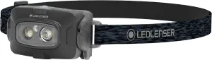 Ledlenser HF4R Core Hands Free, Rechargeable Headlamp, Water Resistant, 500 Lumens, Black