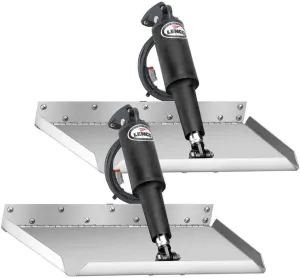 Lenco 15017-101 Trim Tab Kit, 12" X 18", 12V, Edge Mount
