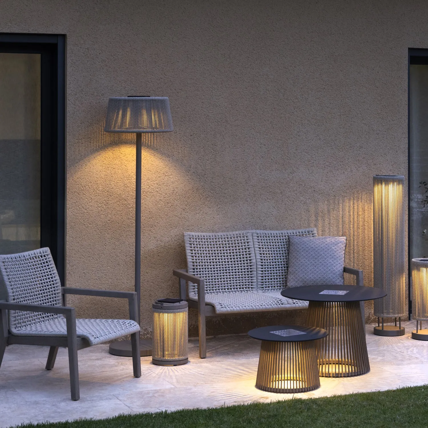 Les Jardins Rop&Strip Solar Lantern