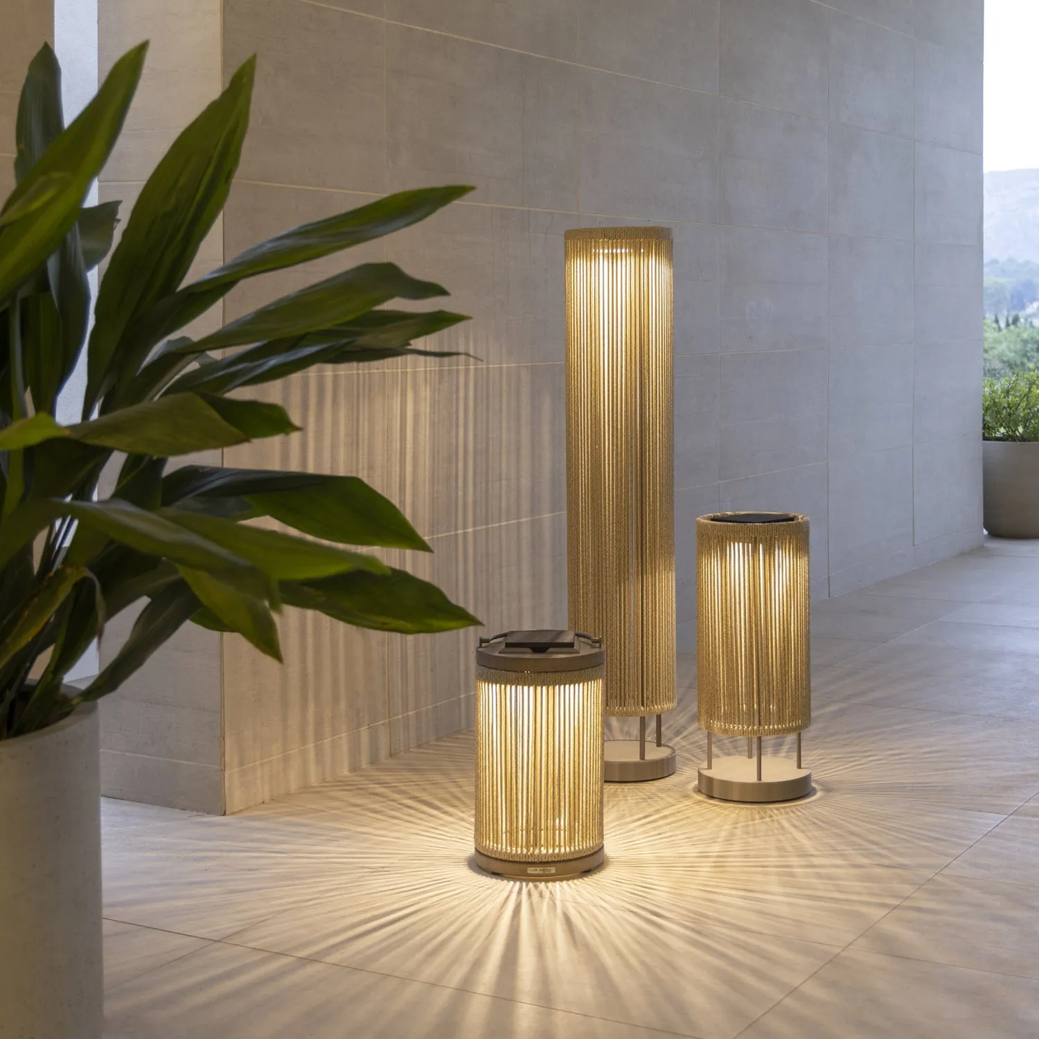 Les Jardins Rop&Strip Solar Lantern