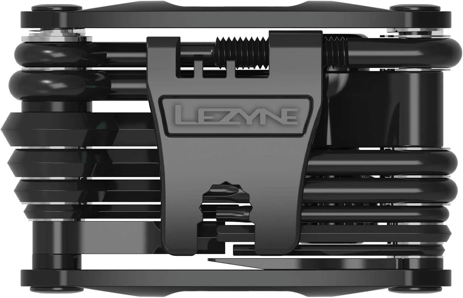 LEZYNE RAP II Bicycle Multi-Tool 25 CO2, Anti-Corrosion Bits, Chain Breaker Tool, CO2 Inflator, Phillips, Multi-function Flat Tool