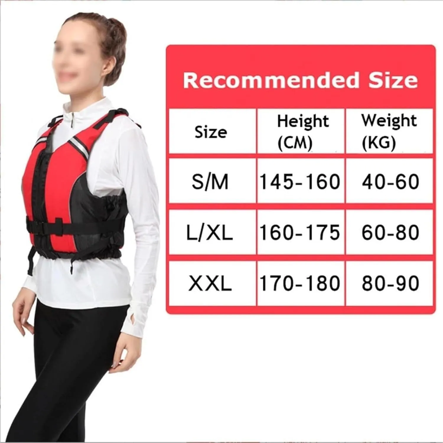 Life Jackets for Adults High Buoyancy Life Jacket Kayak Life Jacket with Zipper Multifunction Life Jackets for Paddle Boarding Surfing
