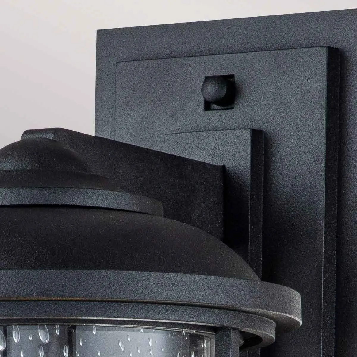 Lighthouse 1 Light Medium Wall Lantern | Textured Black