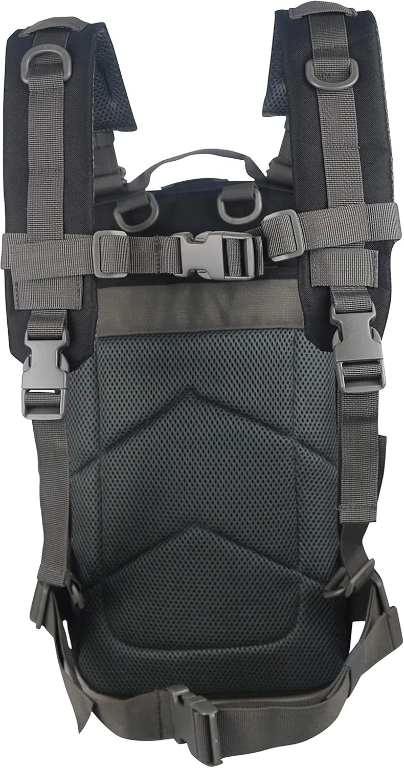 Lightning X Stocked EMS/EMT Trauma & Bleeding First Aid Responder Medical Backpack   Kit   Pouches - Black/Grey