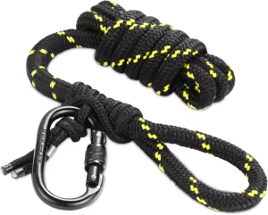 Lineman's Rope 10 Feet: Linemans Climbing Rope Tree Stand, Tree Saddle & Set Up Climbing Sticks, Linemans Rope for Hunting