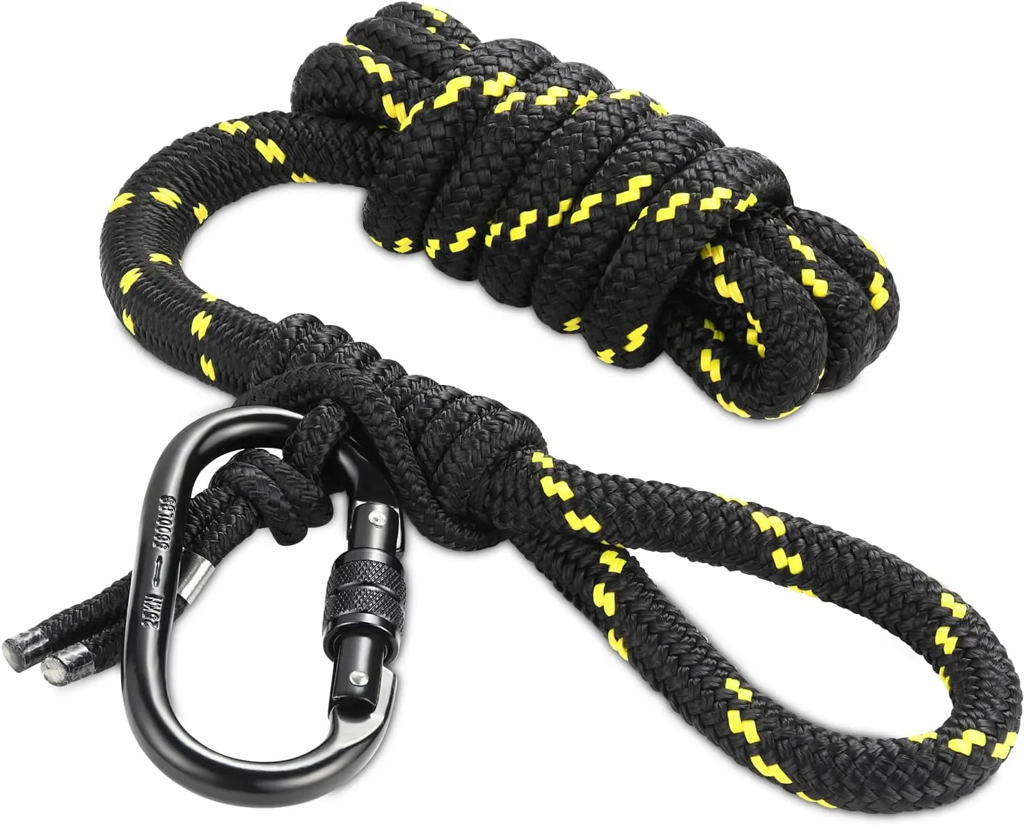 Lineman's Rope 10 Feet: Linemans Climbing Rope Tree Stand, Tree Saddle & Set Up Climbing Sticks, Linemans Rope for Hunting