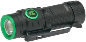 LitezAll Kodiak KUB Rechargeable Flashlight, 1000 Lumen Compact LED Light with Safety Lock, Clip-On Brim Mount, USB Charging, Drop Tested Pocket Flashlight for Everyday Carry and Outdoor Use