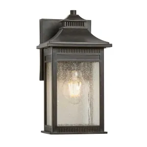 Livingston 1 Light Small Wall Lantern | Imperial Bronze