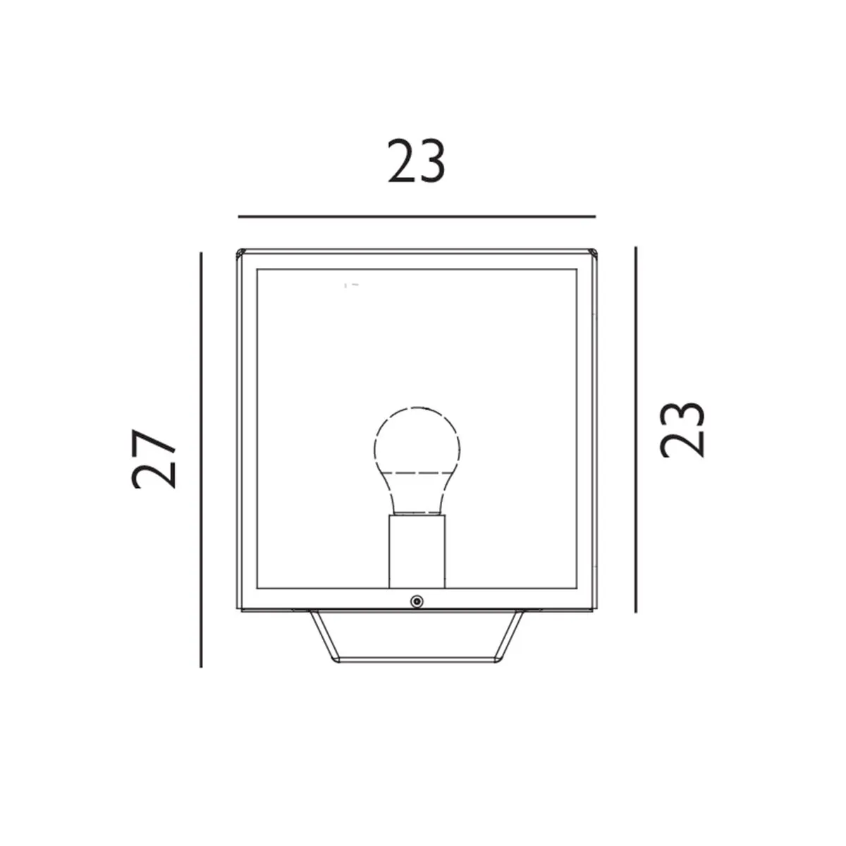 Lofoten 1 Light Pedestal         | Black