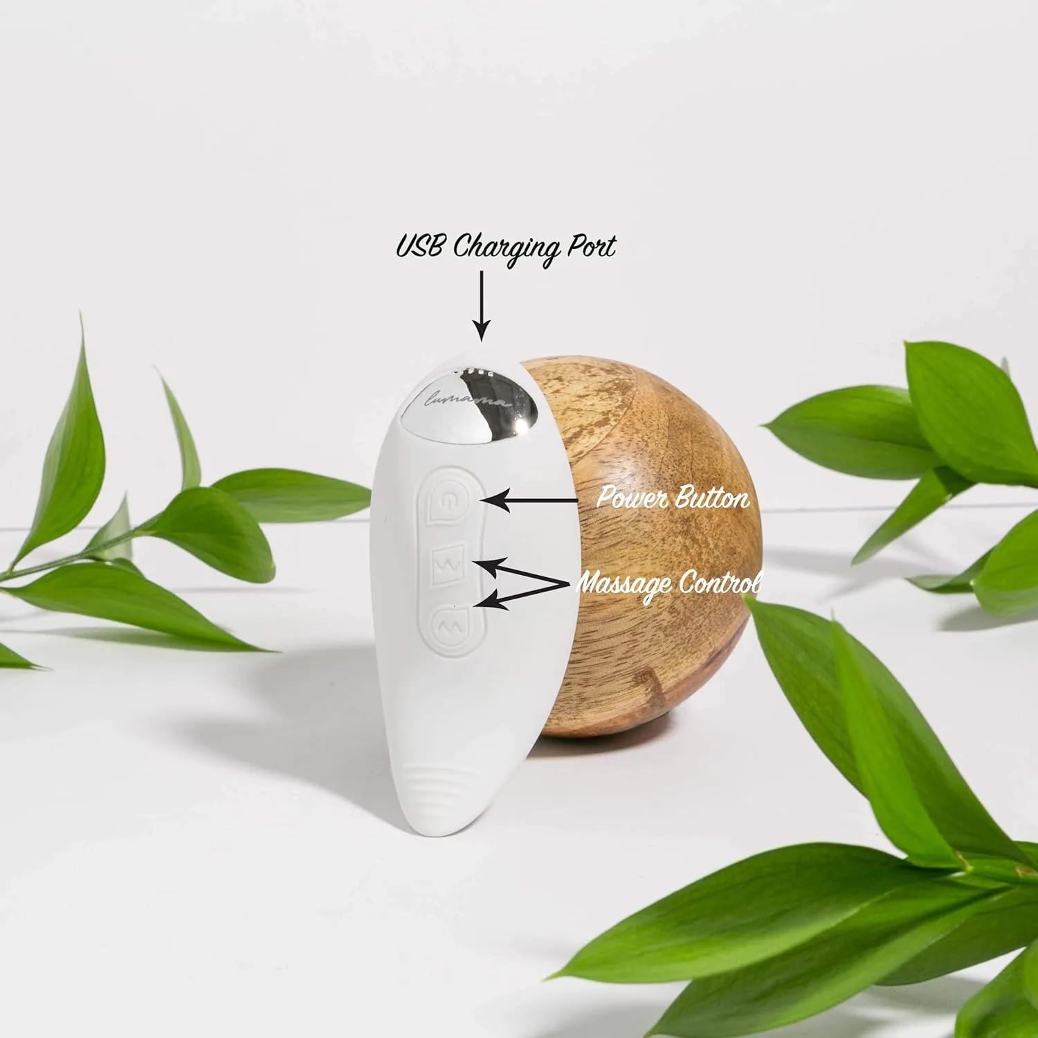 LUMAMA Lactation Massager – Breastfeeding Support Aid for Clogged Ducts, Breastmilk Supply Increase, Milk Flow, Engorgement Relief Quiet Breast Massage Machine for Nursing Moms