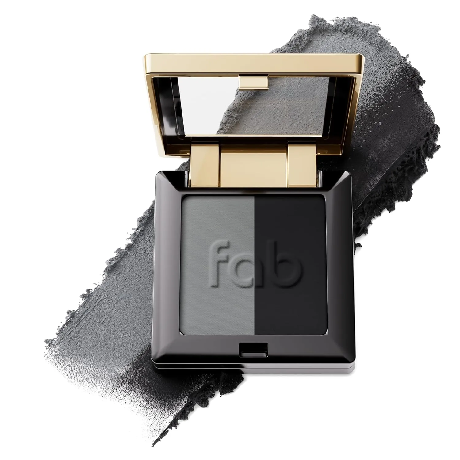 Lux Eyebrow Kit Refill Powder - Soft and Natural Eyebrow Definition for Slate/Black Brows On-The-Go