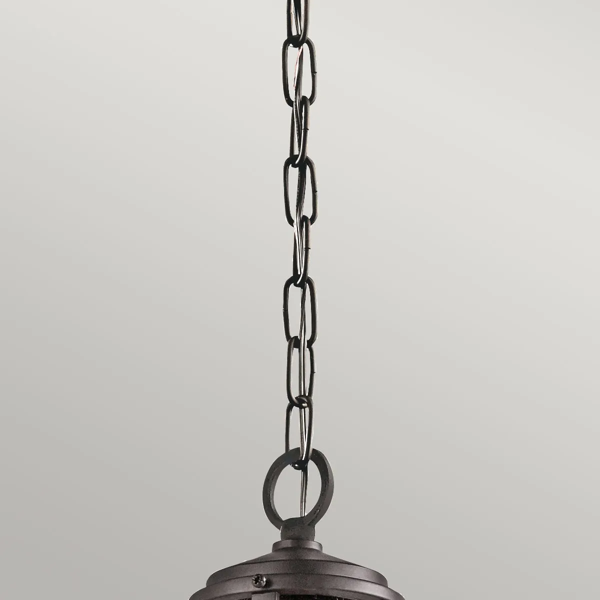 Lyndon 1 Light Small Chain Lantern | Architectural Bronze