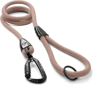 MADE TO ROAM Premium Explorer Leash - Climbing Rope Leash with Autolocking Aviation Aluminum Carabiner - Utah Glow, 6ft