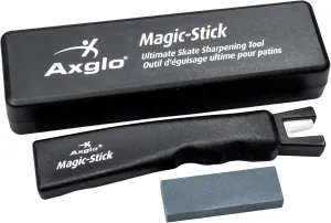 Magic Stick Ice Skate Sharpener | Includes Sharpening Stone | Hockey Skate Skate Sharpener, Sharpen and Restore Blade Edges, Hockey Accessories, Storage Case provided