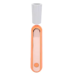Makeup Brush Cleaner Machine Electric with Fast Charging 8000-12000RPM for Home Commercial (Orange)