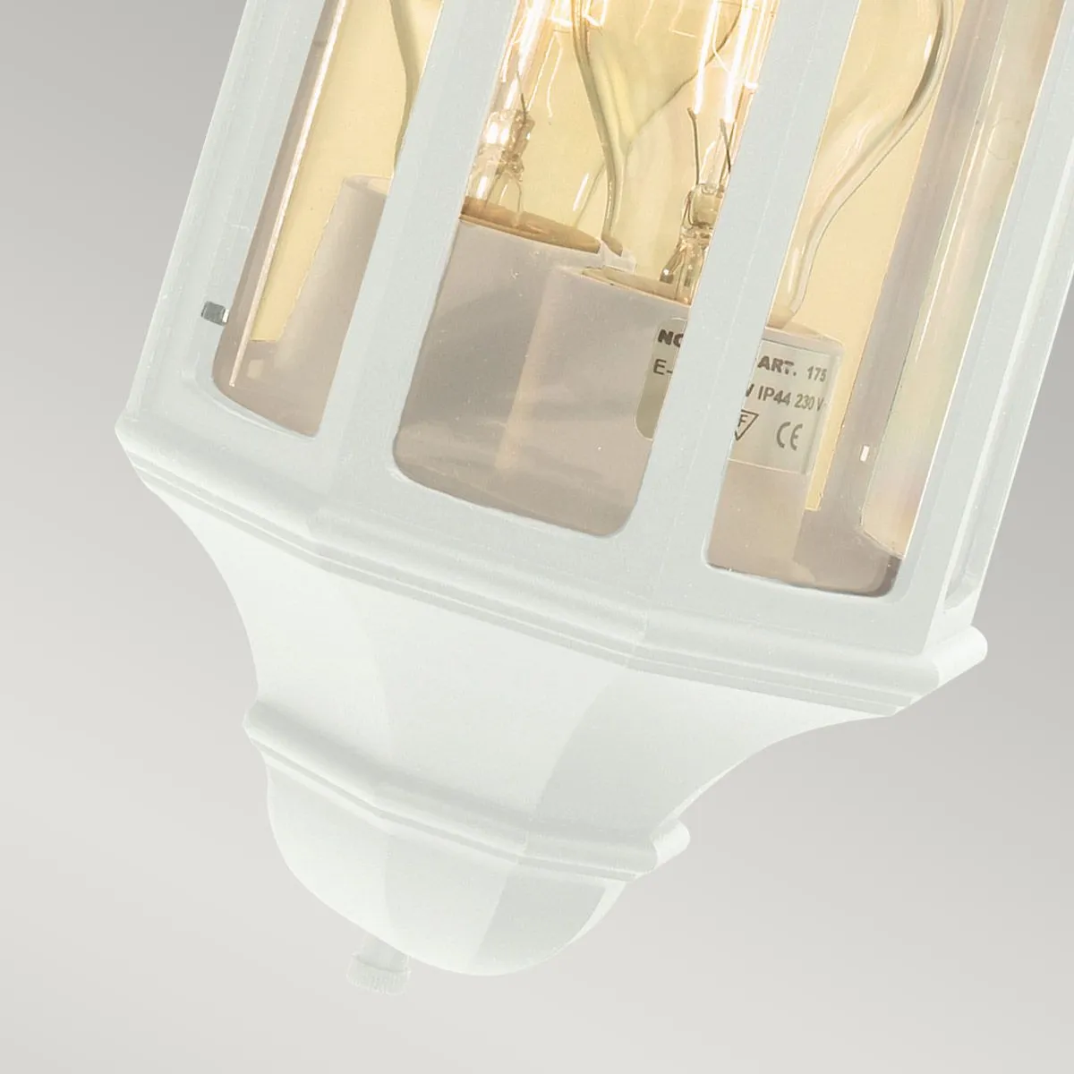 Malaga Mini 1 Light Mini Wall Lantern - White | White