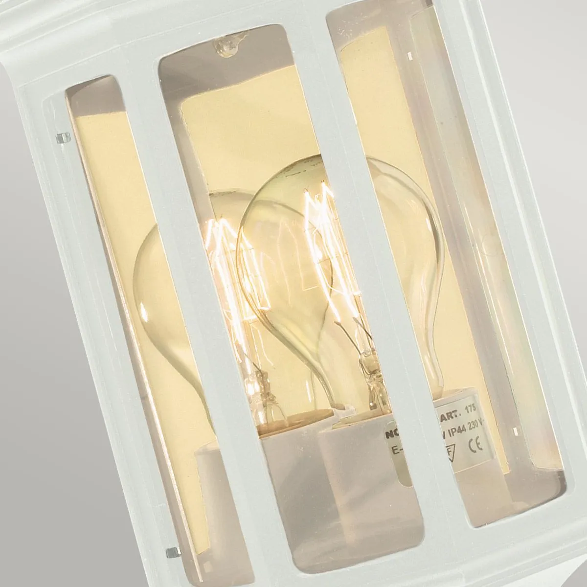 Malaga Mini 1 Light Mini Wall Lantern - White | White