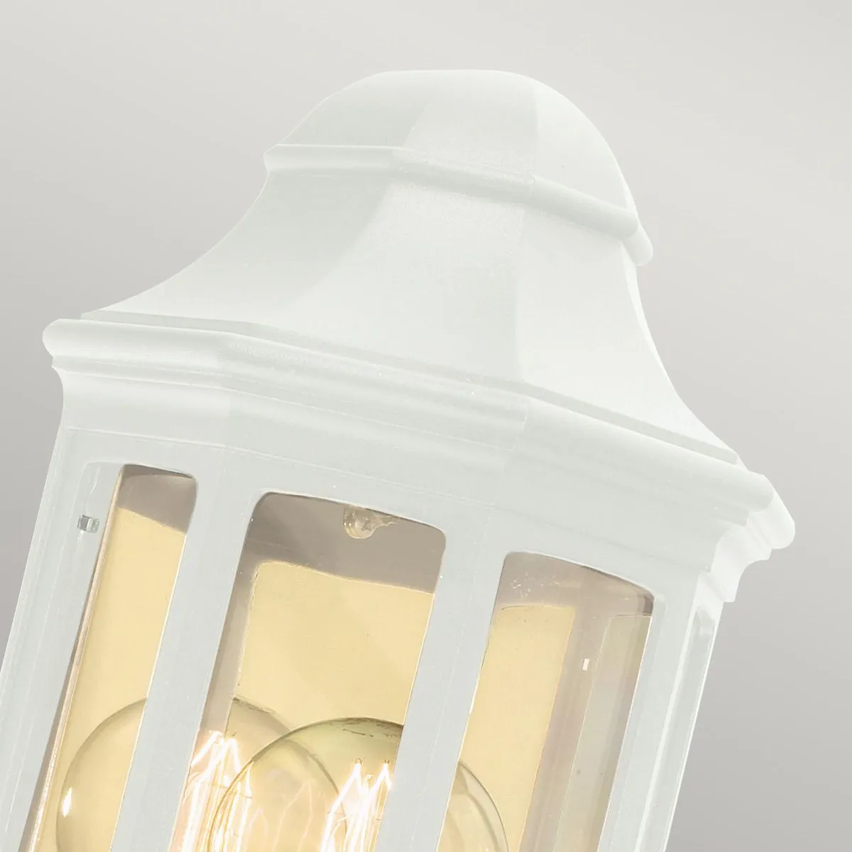 Malaga Mini 1 Light Mini Wall Lantern - White | White