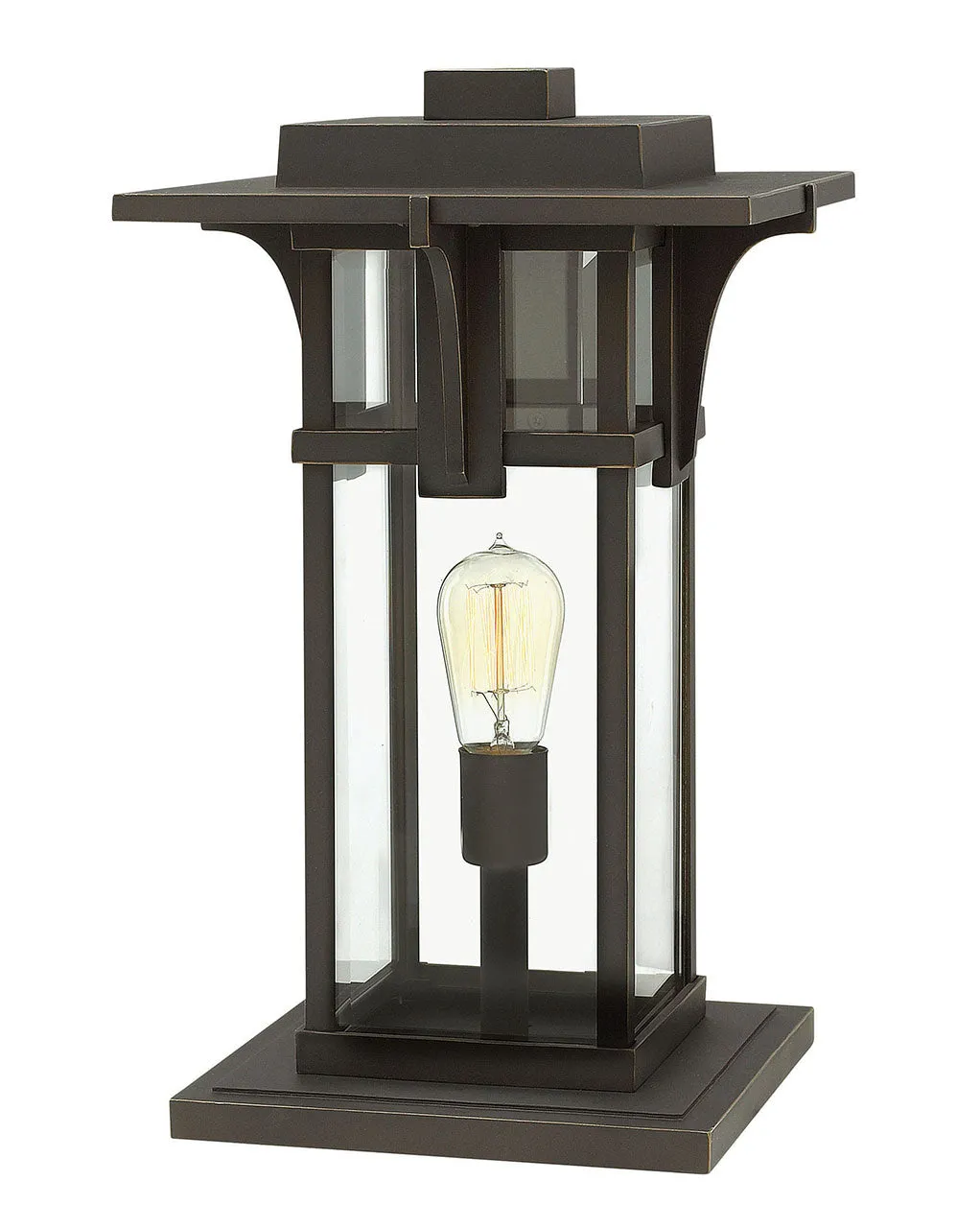 Manhattan LED Pier Mount in Oil Rubbed Bronze