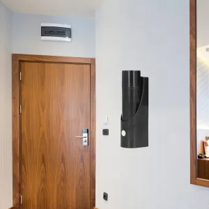 Marhynchus LED Flashlight with Wall Mounted Design Battery Powered Low Energy Consumption Small Portable for Hotel Outdoor