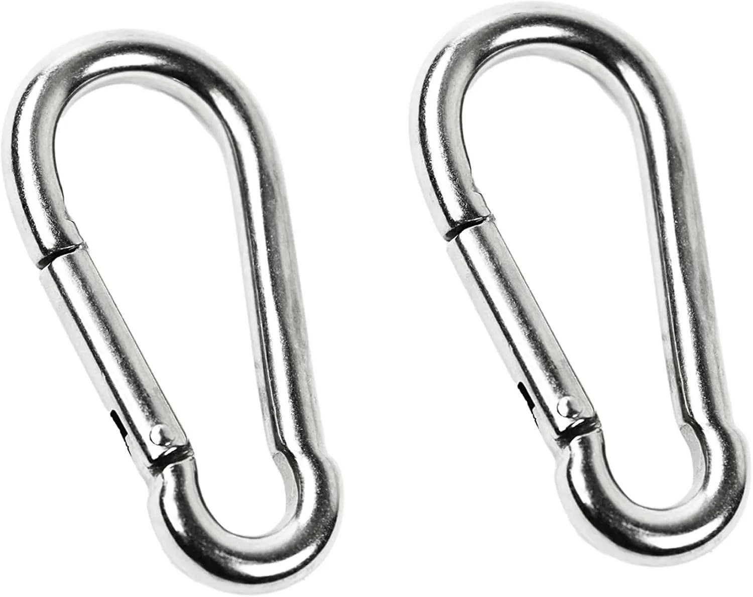MARINE CITY Stainless Steel Carabiner Clip Snap Hook - 316 Stainless Steel Clips