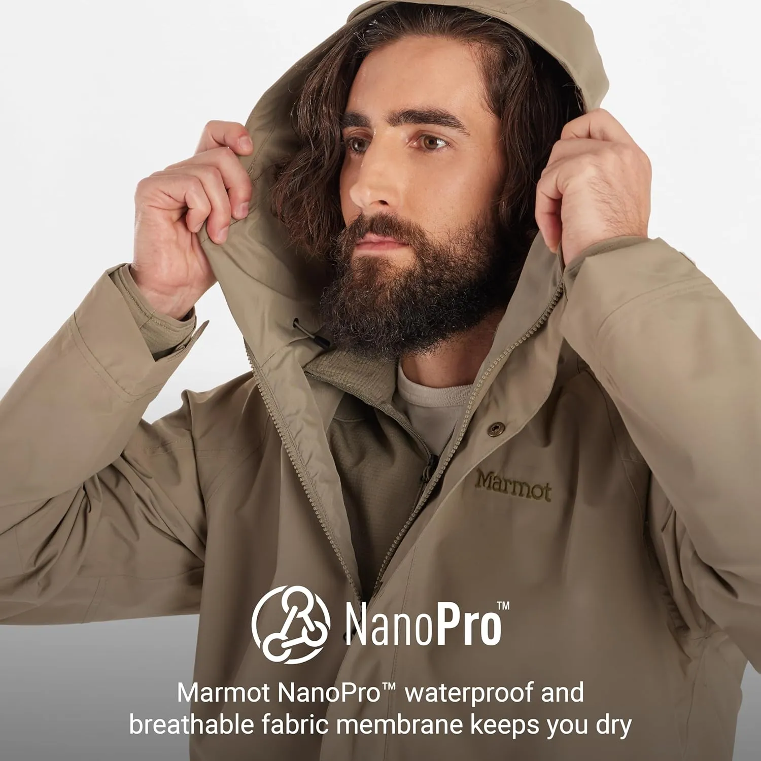 MARMOT Men's Cascade Waterproof Rain Jacket