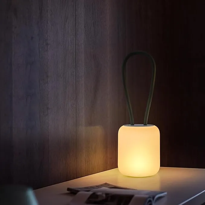 Marshmallow LED Tent Light with Rechargeable Battery - Hang or Mount Anywhere