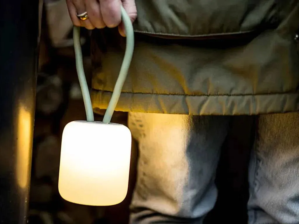 Marshmallow LED Tent Light with Rechargeable Battery - Hang or Mount Anywhere