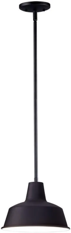 Maxim Lighting 35017BK Pier M-One Light Outdoor Hanging Lantern-8.25 Inches Wide by 5.75 inches high, Finish Color: Black
