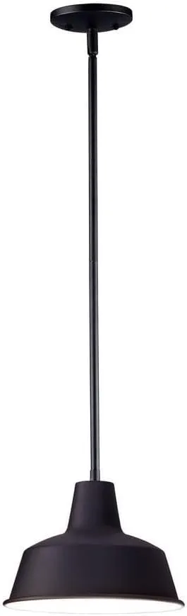Maxim Lighting 35017BK Pier M-One Light Outdoor Hanging Lantern-8.25 Inches Wide by 5.75 inches high, Finish Color: Black