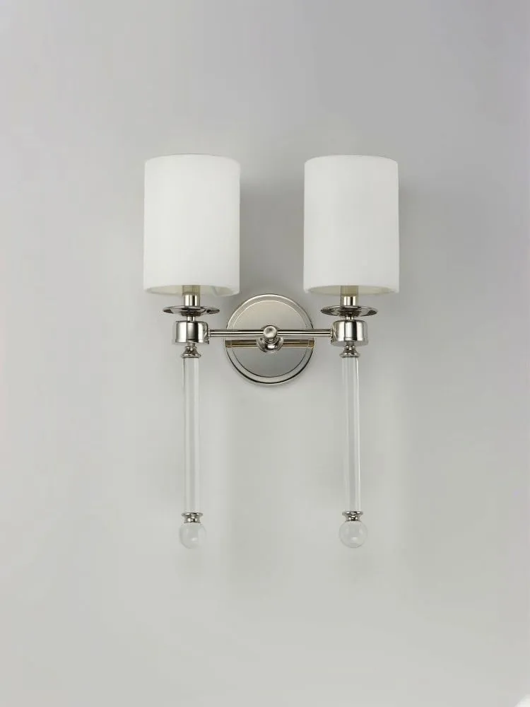 Maxim Lucent-2 Light Wall Sconce in Contemporary style-13.75 Inches Wide by 21 inches high