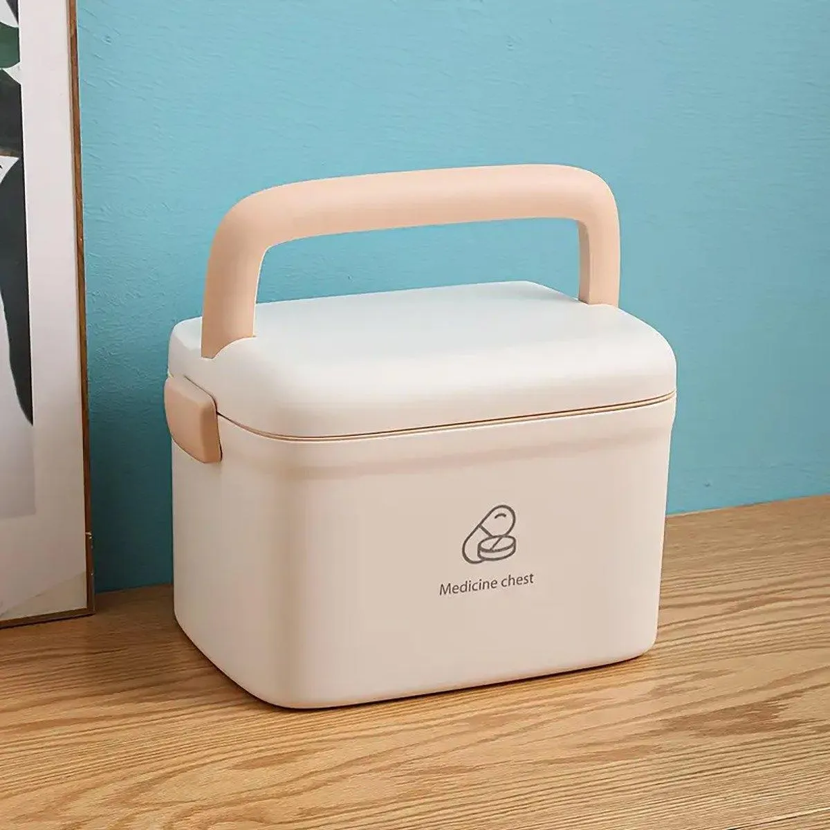 Medicine Cabinet Household Organizer Storage Emergency First Aid Kit Organizer