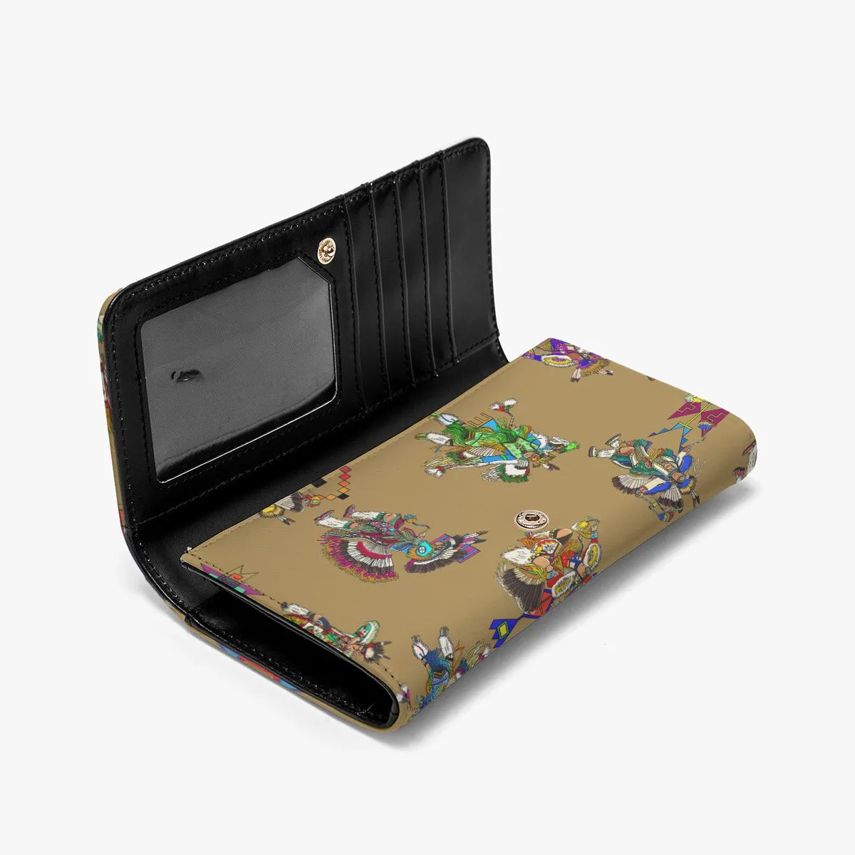 Men's Fancy Dancers Earth Foldable Wallet