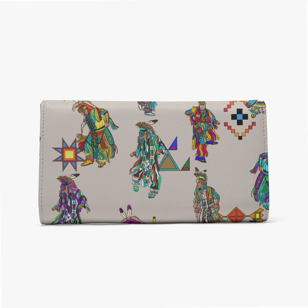 Men's Grass Dancers Muslin Foldable Wallet