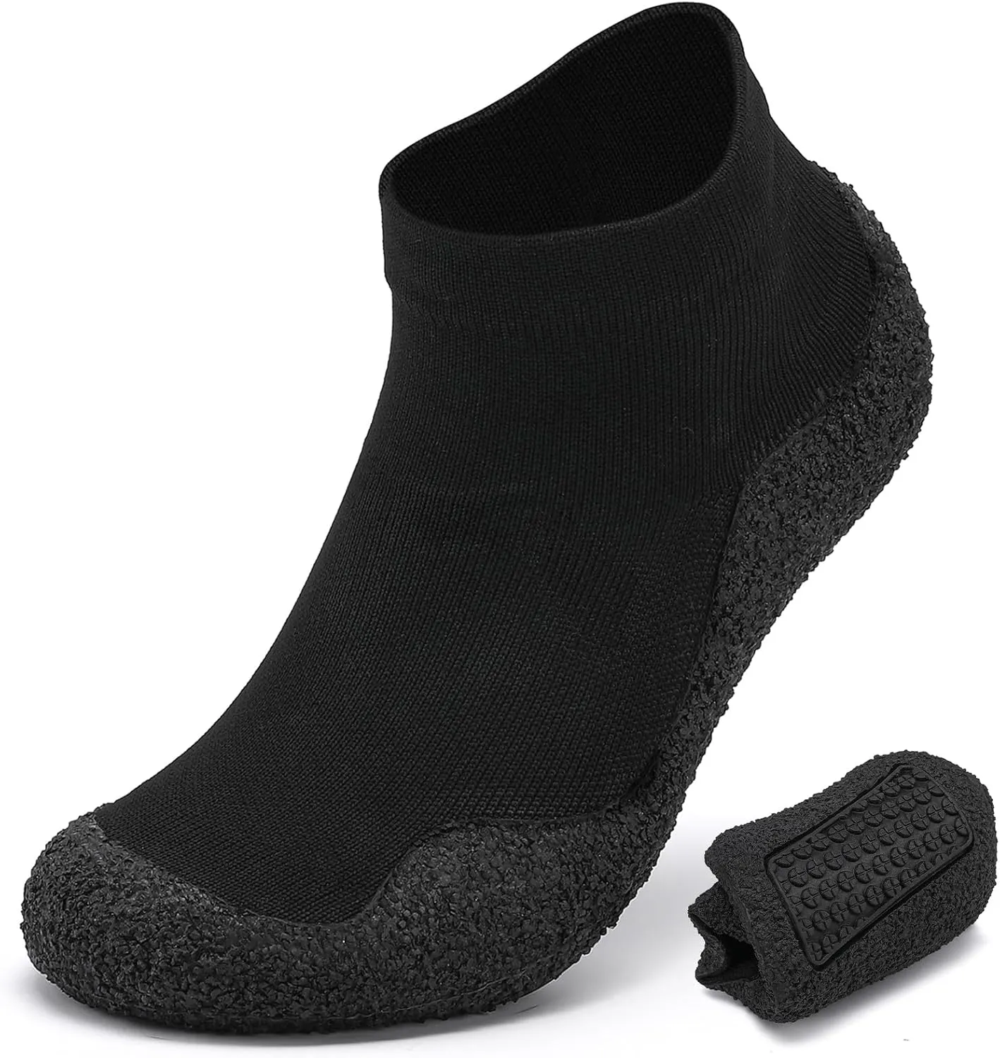 Mens Womens Barefoot Sock Shoes Minimalist Zero Drop Walking Shoes Comfortable Lightweight Ultra Portable Non Slip Multi-Purpose Fitness Workout Yoga Shoes