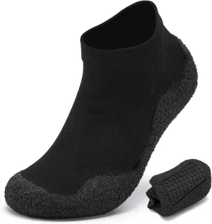 Mens Womens Barefoot Sock Shoes Minimalist Zero Drop Walking Shoes Comfortable Lightweight Ultra Portable Non Slip Multi-Purpose Fitness Workout Yoga Shoes