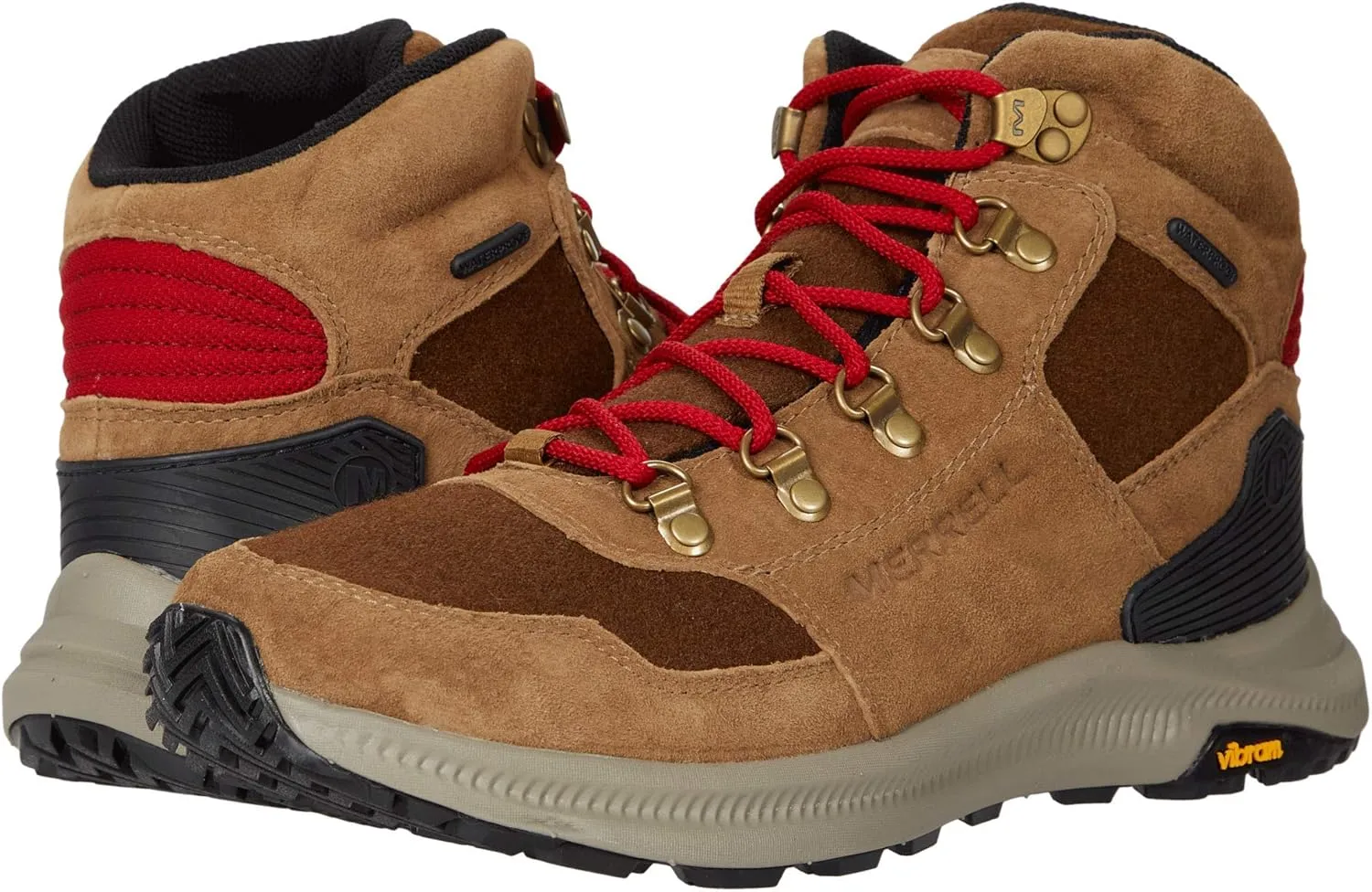 Merrell Ontario 85 Mid Waterproof Camel Wool 8 M